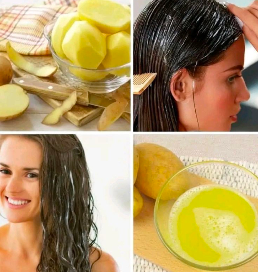 Jugo de patatas para hacer crecer el cabello